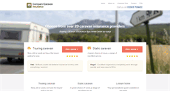 Desktop Screenshot of compare-caravan-insurance.co.uk